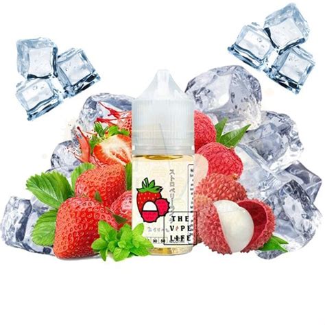 Saltnic Tokyo E Juice Ice Strawberry Lynchee Salt Nic Ml Usa