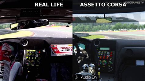 Real Life Vs Assetto Corsa Nissan Gt R Nismo Gt At Spa Francorchamps