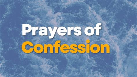 Prayers of Confession | St. Andrews-Covenant Presbyterian Church