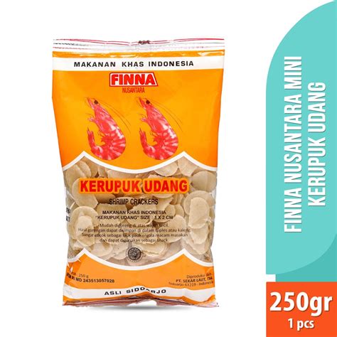 Jual Finna Nusantara Mini Kerupuk Udang Shopee Indonesia