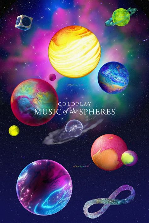 Coldplay Music Of The Spheres Artwork I Fondos De Pantalla De Iphone