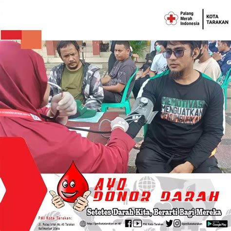 GENBI KALTARA Bersama PMI Kota Tarakan Menggelar Kegiatan Bakti Sosial