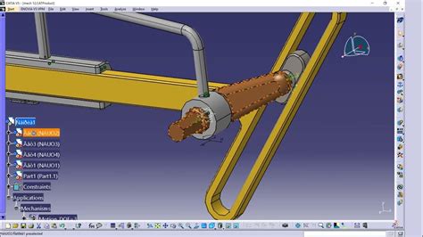 Mechanism Motion In Catia Tutorial Youtube