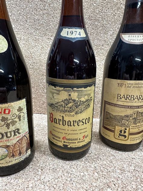 1971 Ris 1974 Barbaresco 1967 Nebbiolo Giordano 1964 X3 Damilano