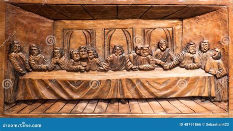 Wood Carving The Last Supper Unique Unikat Sculptures Off