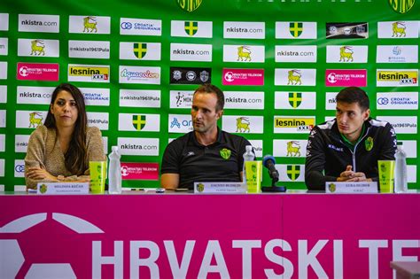 Press Conference Croatian Football Cup Nk Istra