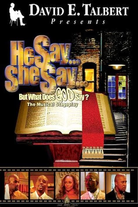 He Say She Say But What Does God Say película 2004 Tráiler