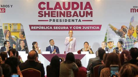 Sheinbaum Presenta Plan De Justicia Esto Dice Su Propuesta Contra