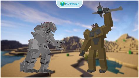 Godzilla mods for Minecraft PE APK for Android Download