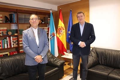 El Delegado Territorial De La Xunta En Ourense Recibe Al Presidente