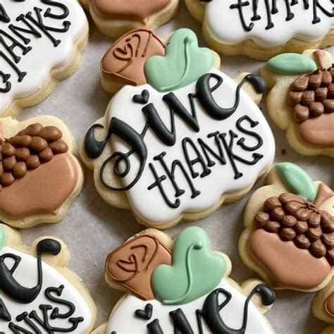 20 Best Thanksgiving Cookies Decorating Ideas - The Wonder Cottage