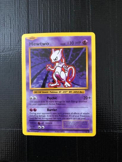 Pokémon TCG Mewtwo XY Evolutions 51 108 Holo Promo Aukro