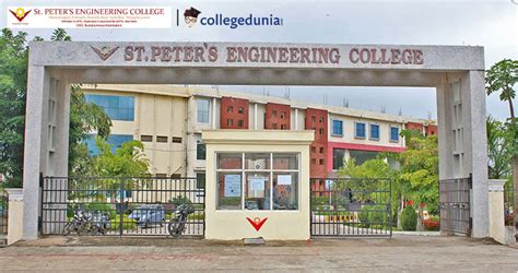 St Peter S Engineering College B Tech Ranked St Engineering School