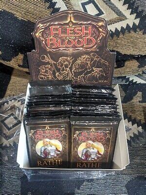 Welcome To Rathe Flesh And Blood Alpha Booster Pack Ebay