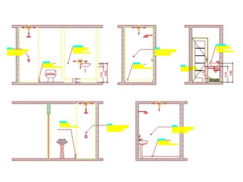 Detalle De Sanitarios En AutoCAD Descargar CAD Gratis 5 75 MB