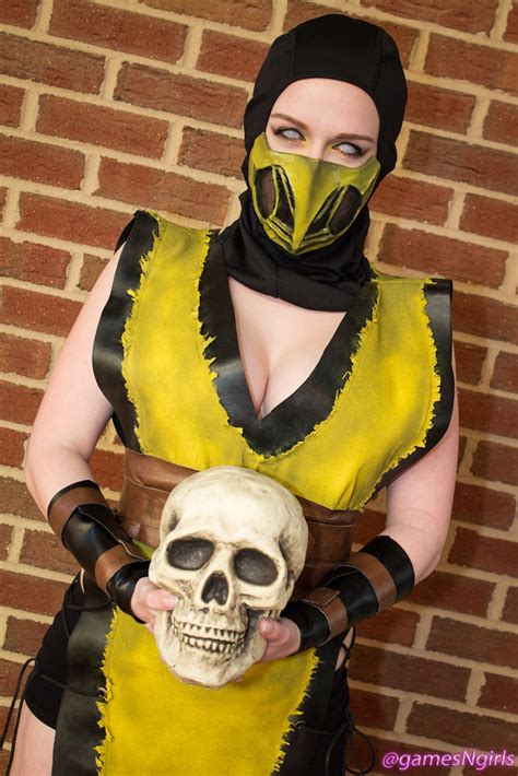 Scorpion Mortal Kombat Cosplay Cosplay Of The Sharai Ryu… Flickr