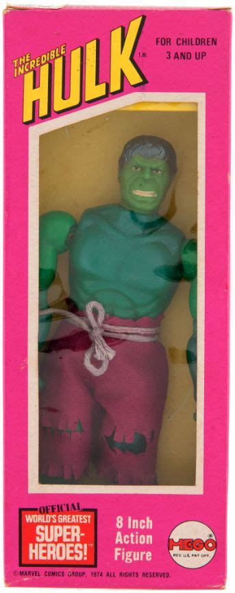 Mego Hulk Famous Superheroes Comic Book Store Retro Toys