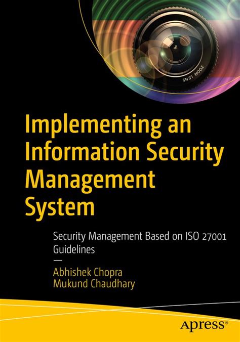 Implementing An Information Security Management System 9781484254127 Mukund Bol