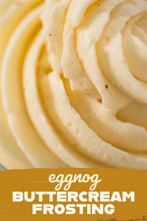 Eggnog Buttercream Frosting Artofit