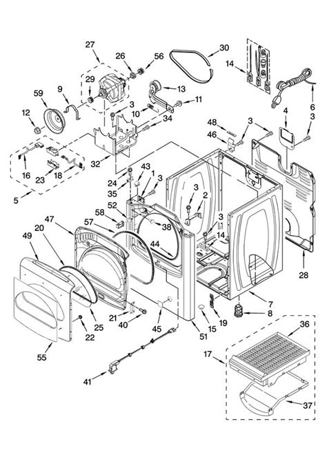 Kenmore Gas Dryer Schematic