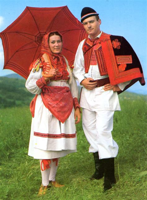 Costume Of Zagrebačko Prigorje Croatia European Costumes Folk