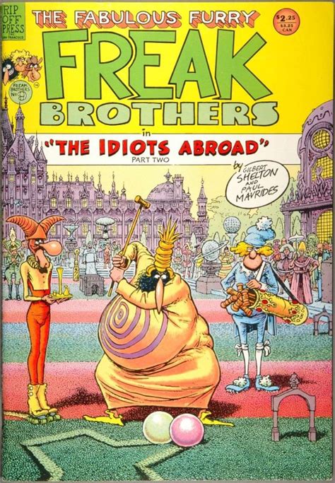 Fabulous Furry Freak Brothers The 9 2nd FN Rip Off Gilbert