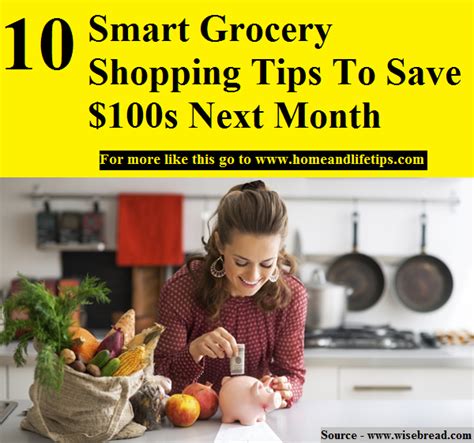 10 Smart Grocery Shopping Tips To Save 100s Next Month HOME And LIFE