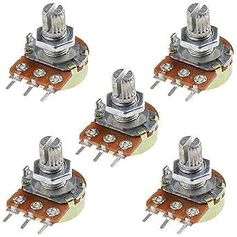 Condensateurs 50 pièces WH148 15mm potentiomètres linéaires 100K 1M Ohm