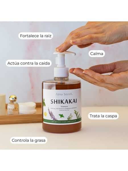 Champ Shikakai Antica Da Y Caspa Ml Alma Secret