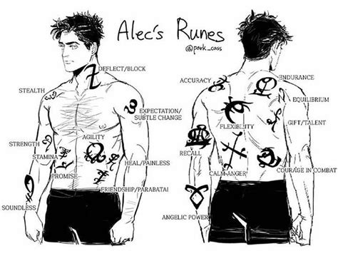 Alec Lightwood S Runes Shadowhunters In 2024 Shadow Hunter Tattoo