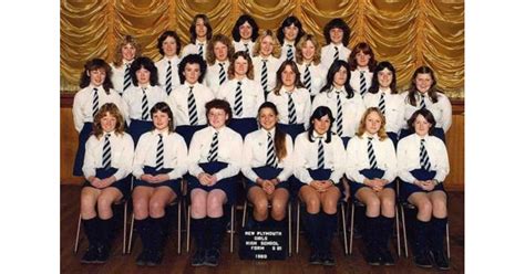 School Photo 1990s New Plymouth Girls High School New Plymouth