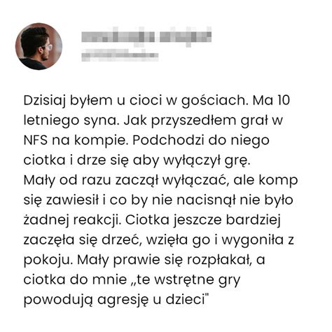 memownia pl Ciocia po prostu nie zrozumiała tego co się stało