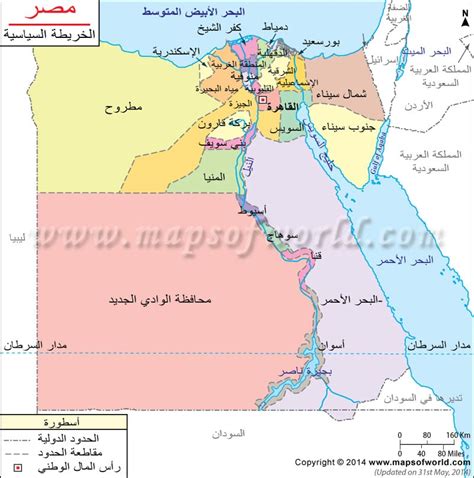 خارطة مصر، خارطة لمصر