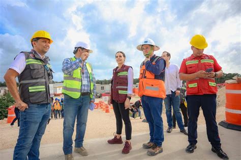 Supervisa Ana Paty Peralta Medidas Preventivas En Estaci N De Tren Maya