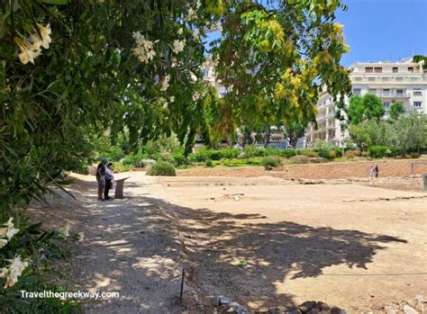 The Archaeological Site Of The Lyceum Of Aristotle In Athens