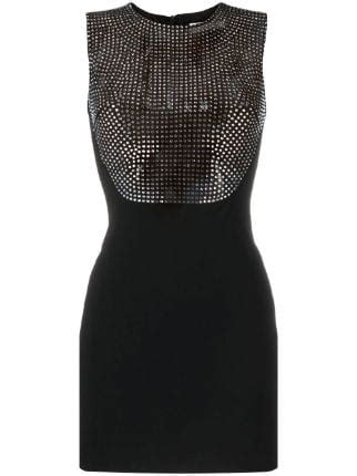 Giuseppe Di Morabito Sequin Detail Mesh Mini Dress Farfetch