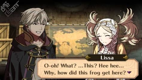 Fire Emblem Awakening Male Avatar My Unit And Lissa Support Conversations Youtube