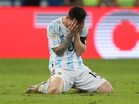 Maracanazo Histórico La Emoción De Lionel Messi Tras Consagrarse Campeón De América Con La