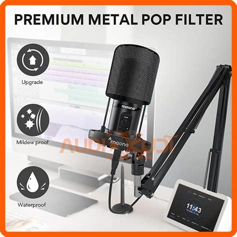 میکروفن یو اس بی MAONO مدل AU-PM461S - آدیوAUDIOX