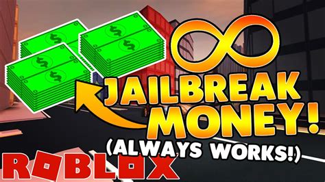 HOW TO GET INFINITE MONEY CASH ON ROBLOX JAILBREAK Getting Cash