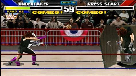 Wwf Wrestlemania The Arcade Game Undertaker Gameplay Youtube