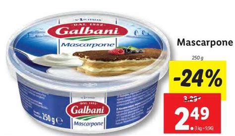 Galbani Mascarpone G V Akcii Zlacnene Sk