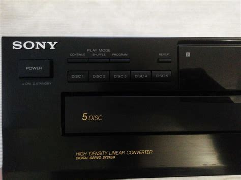 Програвач SONY high density linear converter 5 disc CDP C 335 700 грн