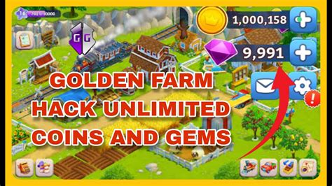 GOLDEN FARM UNLIMITED COINS AND GEMS HOW TO HACK GOLDEN FARM 2023