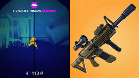 Full Details And Video Of The New Fortnite Thermal Scope Assault Rifle