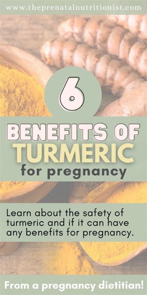 Turmeric While Pregnant What You Need To Know The Prenatal Nutritionist