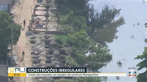 Globocop flagra novas construções irregulares em Manguinhos Bom Dia