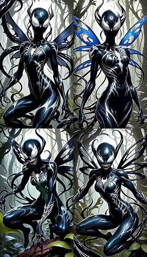 Pixie Fairy Venom Symbiote Ai Generated Artwork Nightcafe Creator