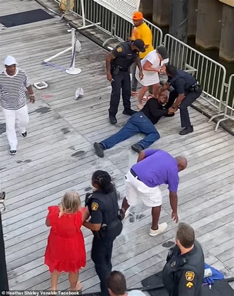 Alabama Boat Fight Wild New Footage Emerges From Brawl Between Harriot