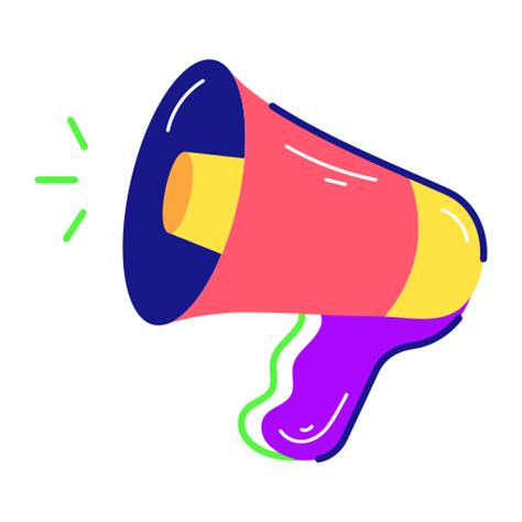 Megaphone Stickers - Free marketing Stickers